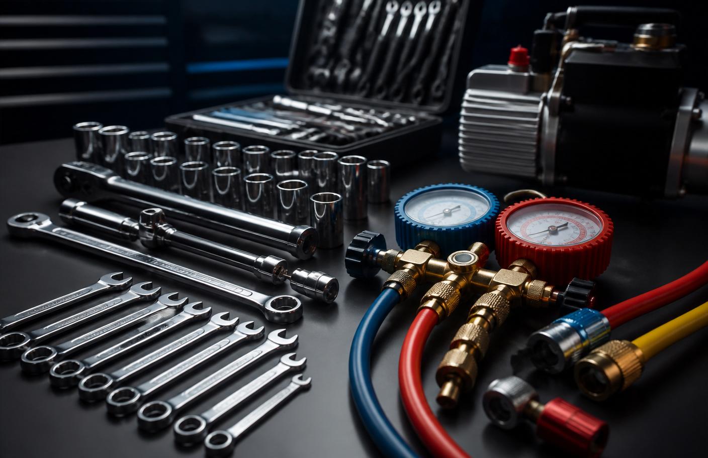 A3 Air Conditioning service workshop